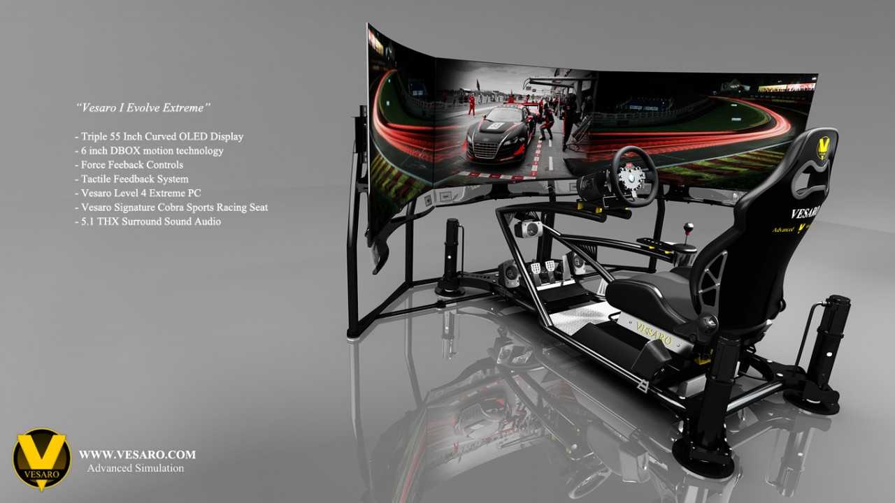 Vesaro Evolve Extreme Racing Simulator