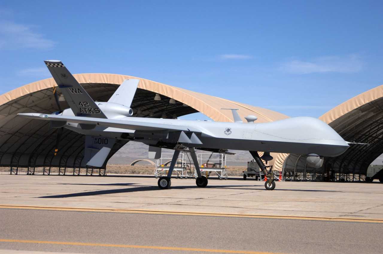 Ένα ρομποαεροσκάφος MQ-9 Reaper σε αποστολή…