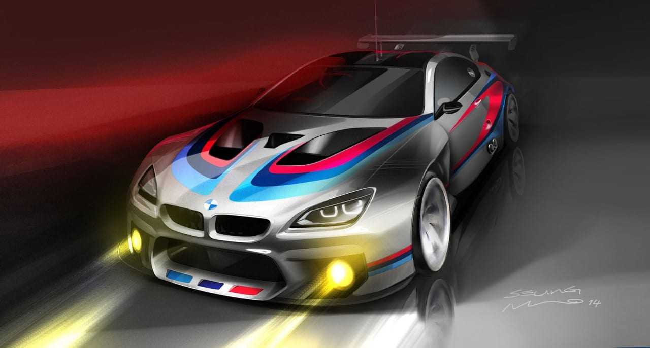 BMW  2016 M6 GT3 sketches