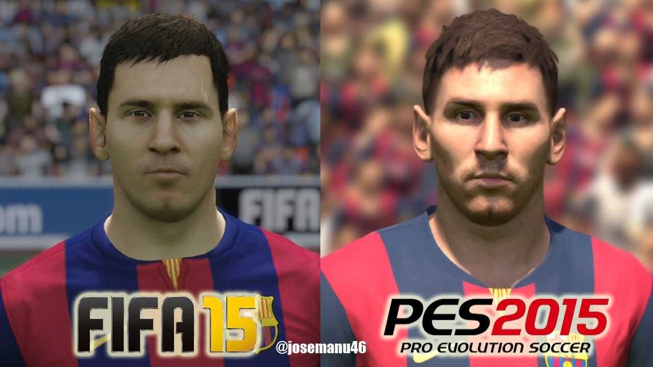 FIFA 15 vs PES 2015