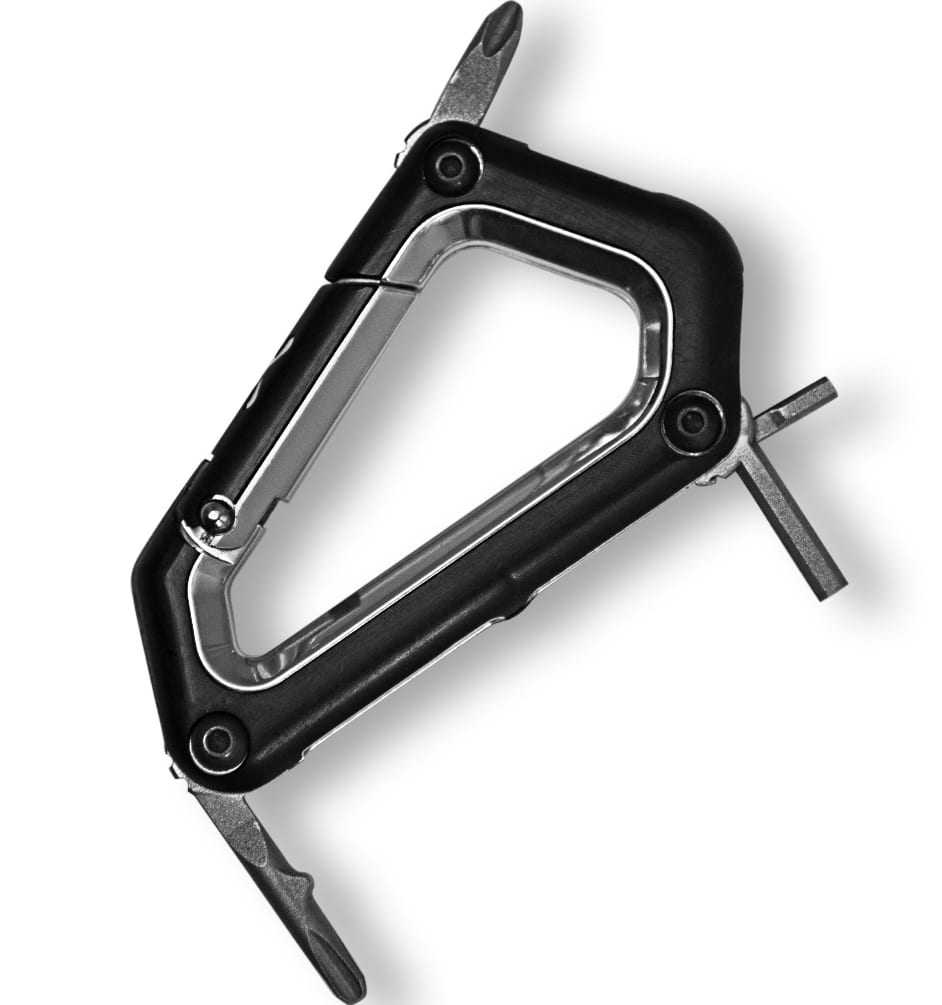 Click Snowboard Carabiner