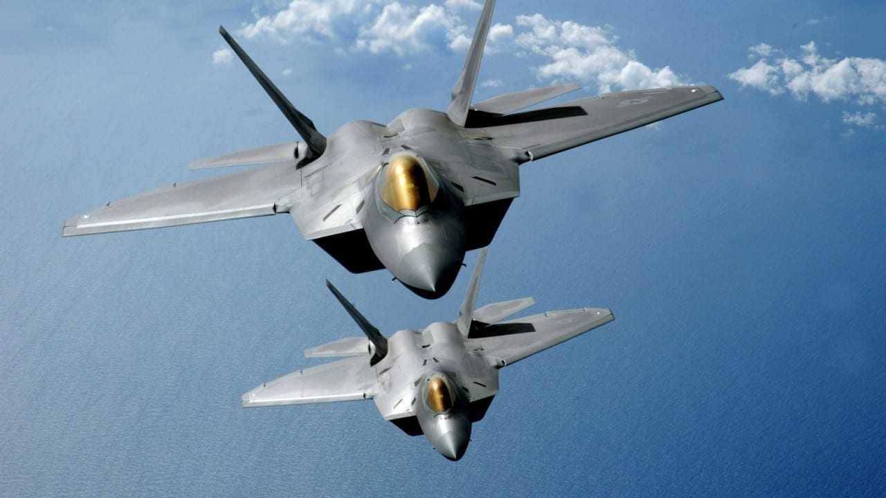 F-22 Raptor in Action..