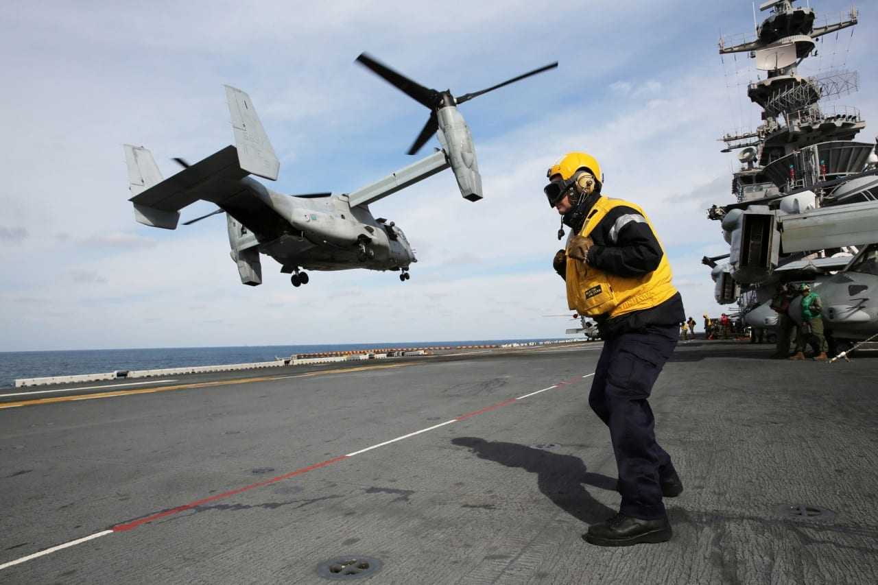 V-22 Osprey & AV-8B Harrier