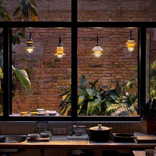 Santorini Outdoor Garland Pendant