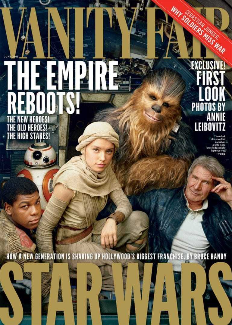 Το καστ του “Star Wars” στο φακό του “Vanity Fair”…
