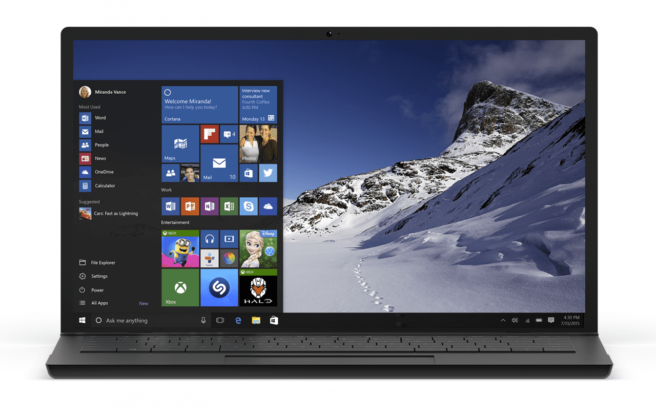 Microsoft Windows 10 – στις 29 Ιουλίου δωρεάν..!