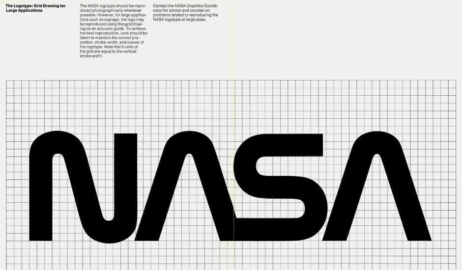NASA ’70s Futuristic Logo