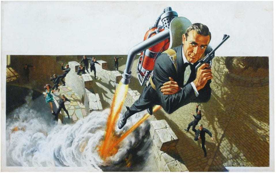 Frank McCarthy Thunderball Original Artwork