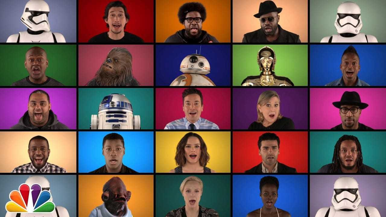 Jimmy Fallon The Roots  Star Wars The Force Awakens
