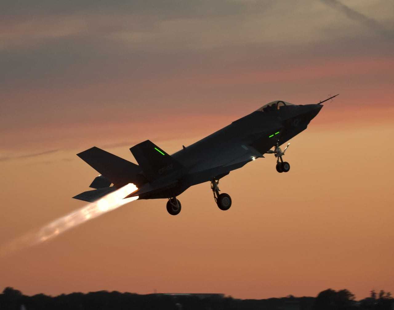 F-35 Full Afterburner Takeoff