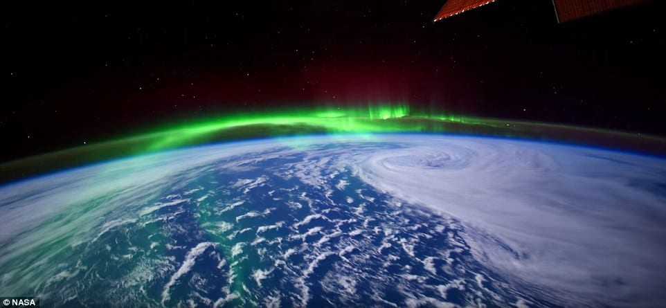 Stunning Aurora Borealis from Space in Ultra-High Definition