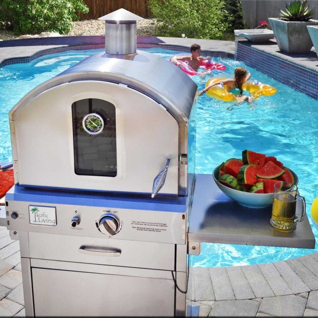 Pacific Living Outdoor Pizza Oven