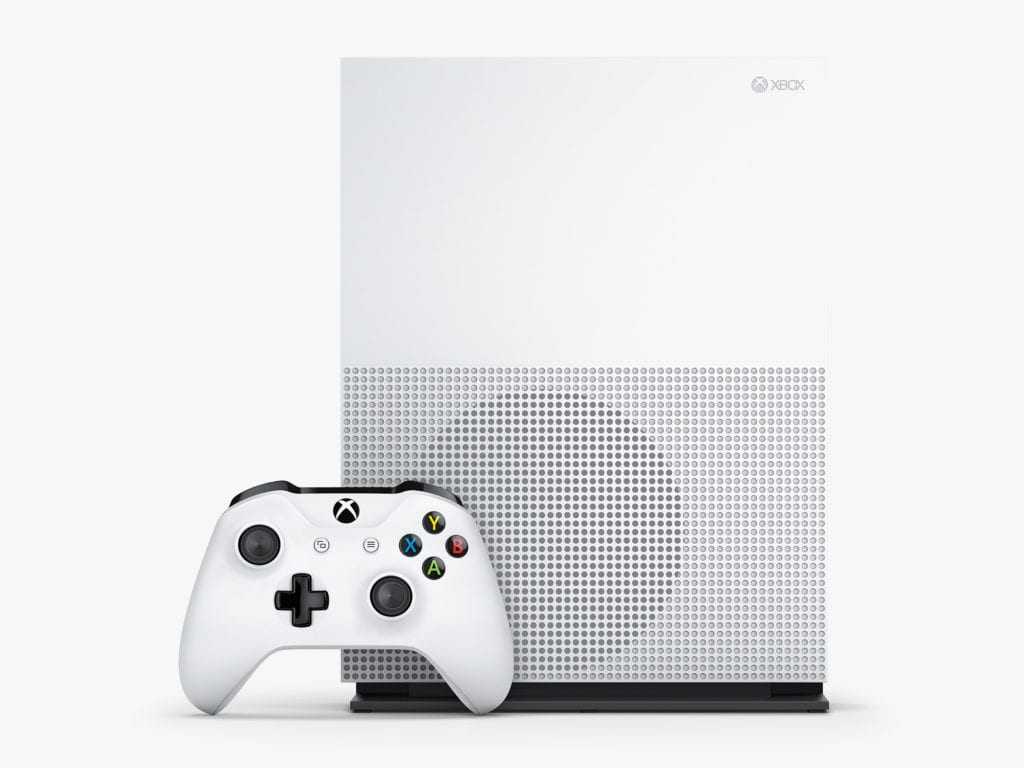 Xbox One S Console Vertical Top