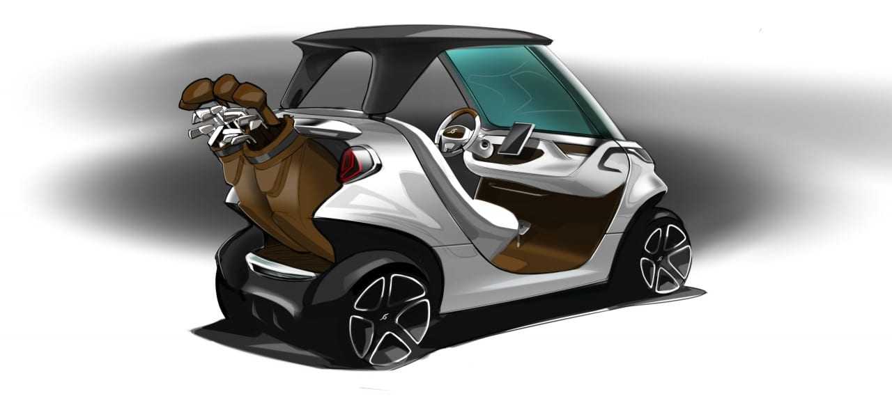 Mercedes-Benz Style Edition Garia Golf Car