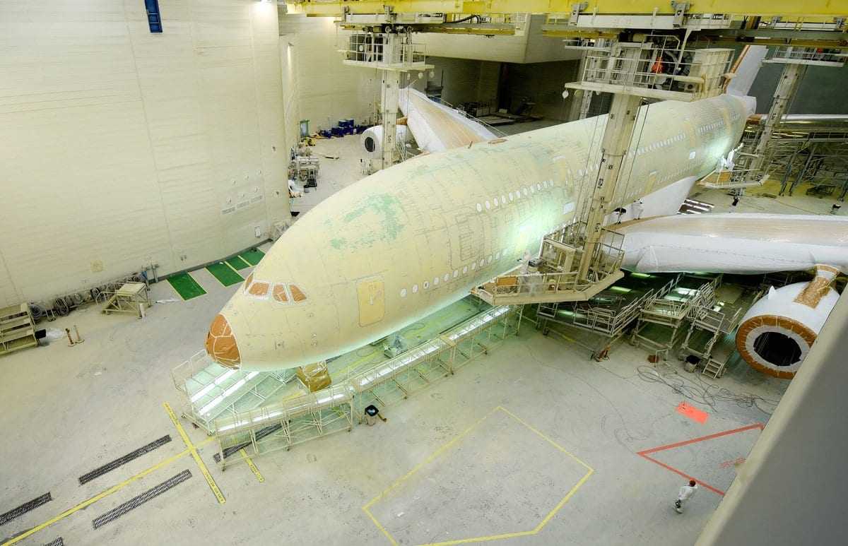 Timelapse Painting of an Airbus A380