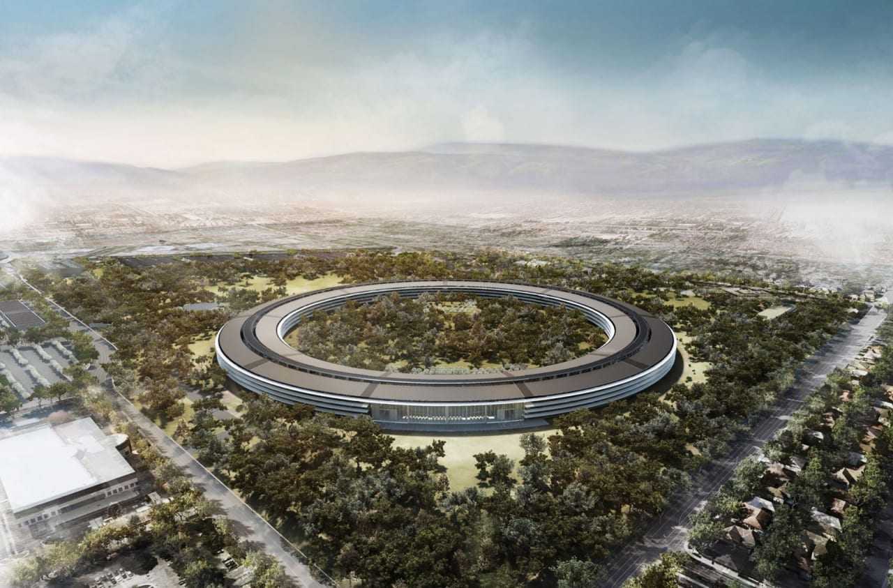 Apple Campus 2 – August 2016 4K Flyover