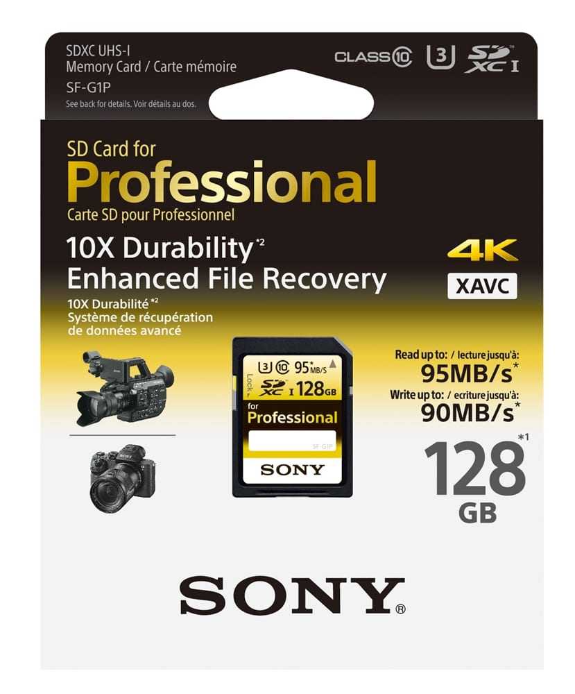 Water/Dust/Shock/Bend Proof Sony SD