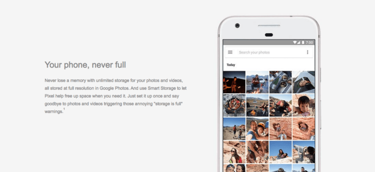 Με απεριόριστο cloud χώρο τα Google Pixel + Pixel XL