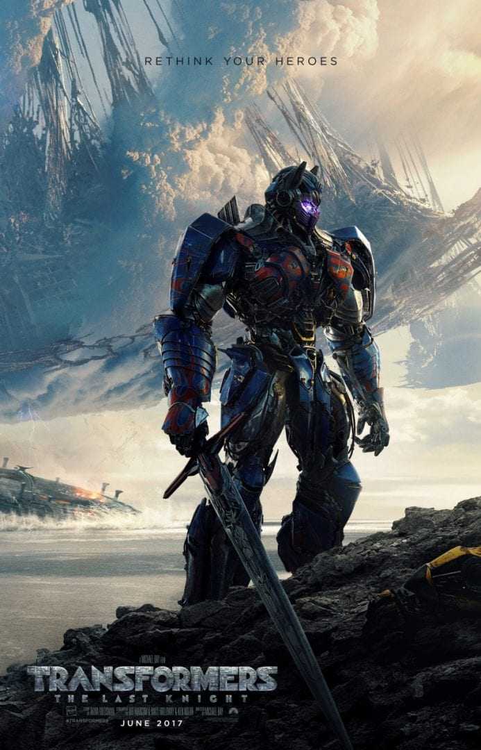 Transformers: The Last Knight Official Poster