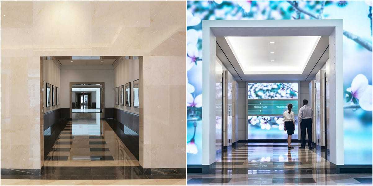 Terrell Place by ESI Design – Απλά απίστευτο hi tech lobby!