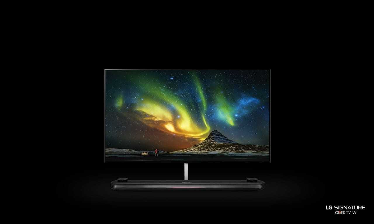 CES 2017 – Τηλεόραση LG W7 ‘Wallpaper OLED’ TV