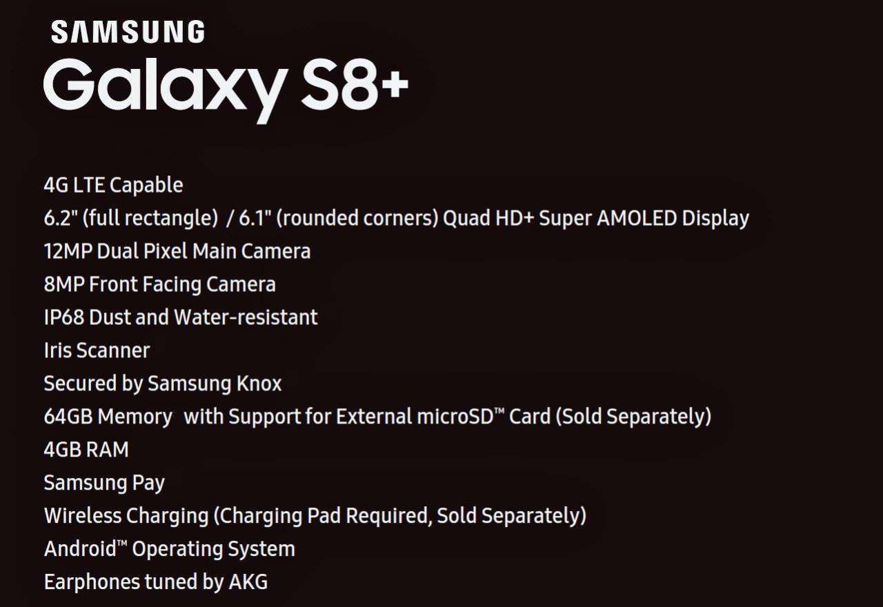 Το νέο Samsung Galaxy S8+