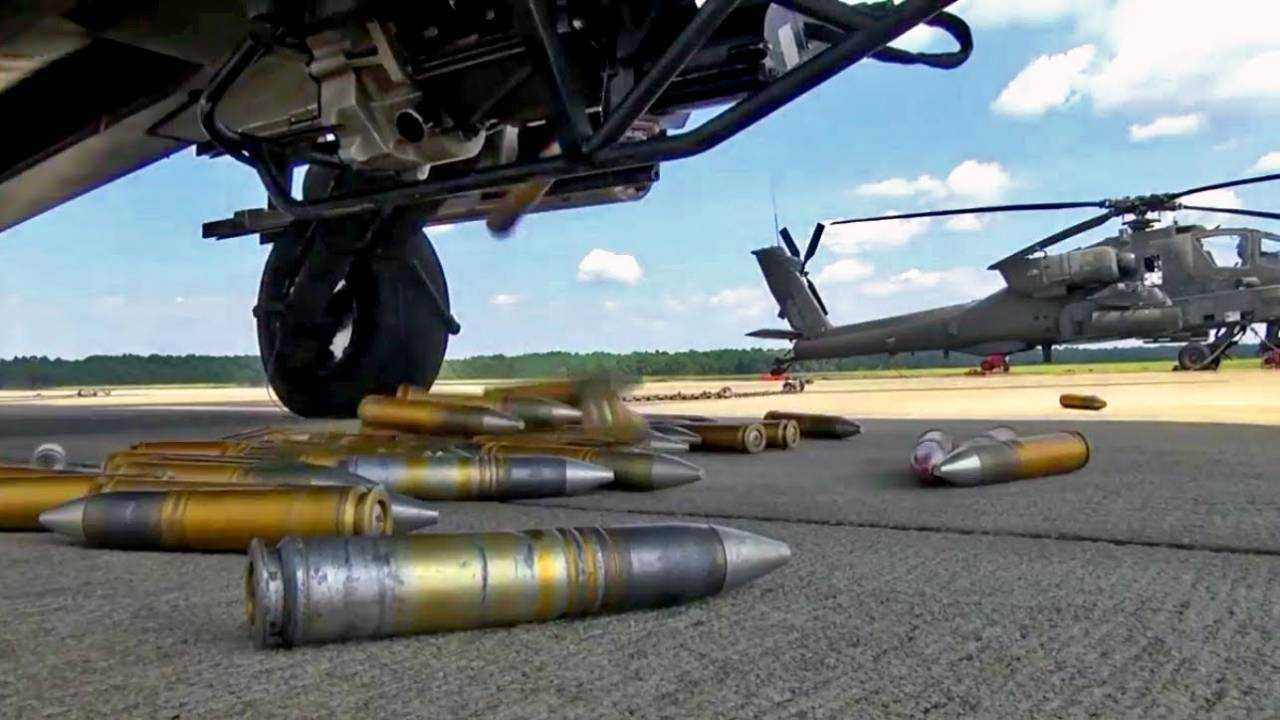 Apache Onboard Weapons Systems Check