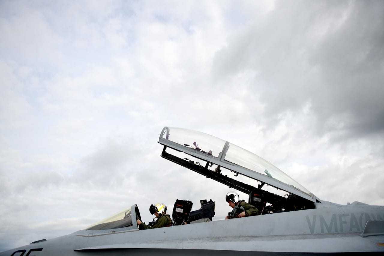 F/A-18 Hornet Pre-Flight Check
