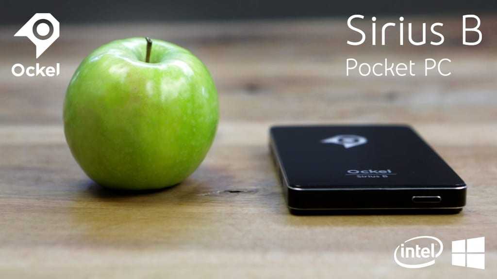 Ockel Sirius B Windows 10 Pocket PC