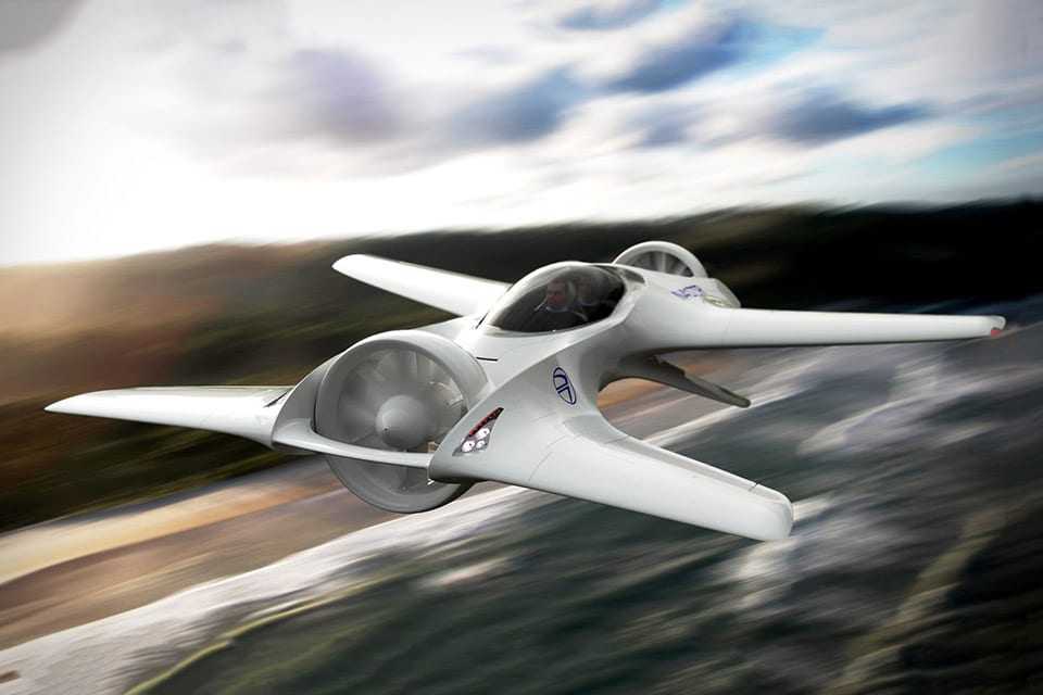 Το εκπληκτικό Ιπτάμενο Αεροσκάφος DeLorean DR-7 VTOL