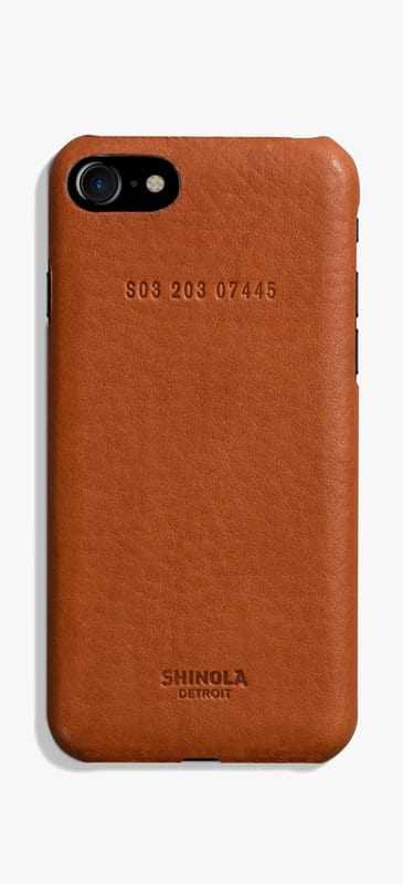 Shinola Detroit Leather Case iPhone 7