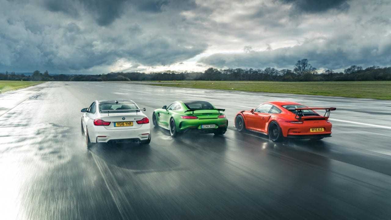AMG GT R Vs 911 GT3 RS Vs BMW M4 GTS