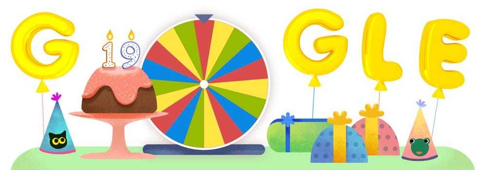 Google – Ρίχνει 19 Doodle games για τα 19α Γεννέθλια