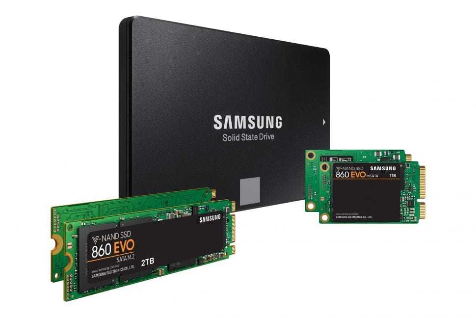 Νέα Samsung 860 PRO + 860 EVO SSDs μέχρι 4TB