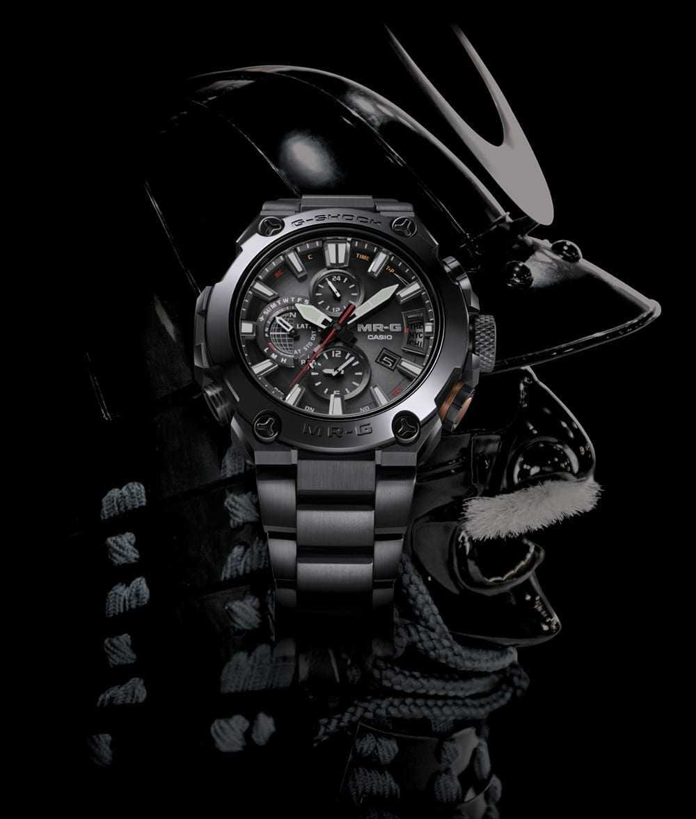G-Shock Total Black MR-G Watch