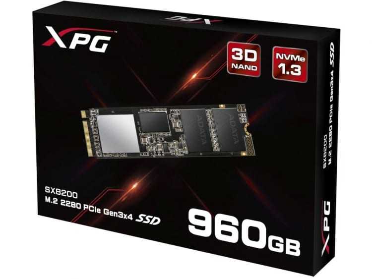 ADATA XPG SX8200 PCIe M.2 SSD