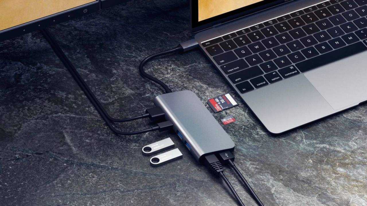 Satechi aluminum USB-C hub