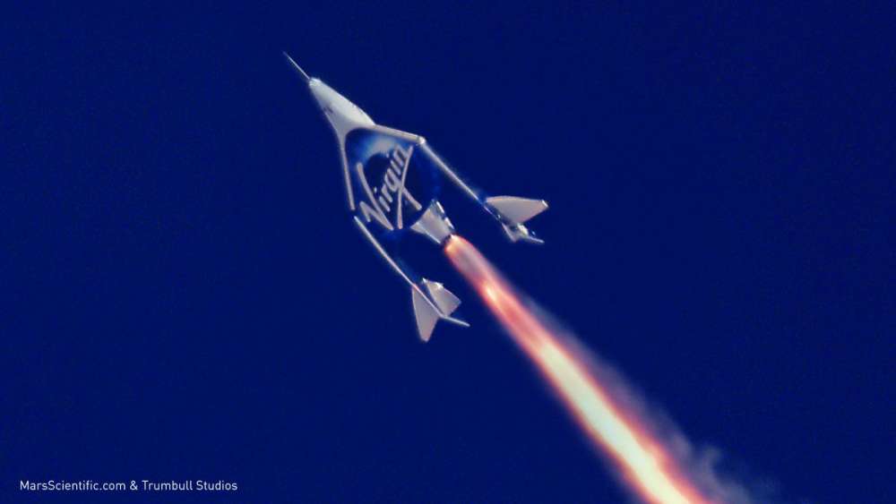 Το Mach 1.9 απίστευτο επίτευγμα του Virgin Galactic