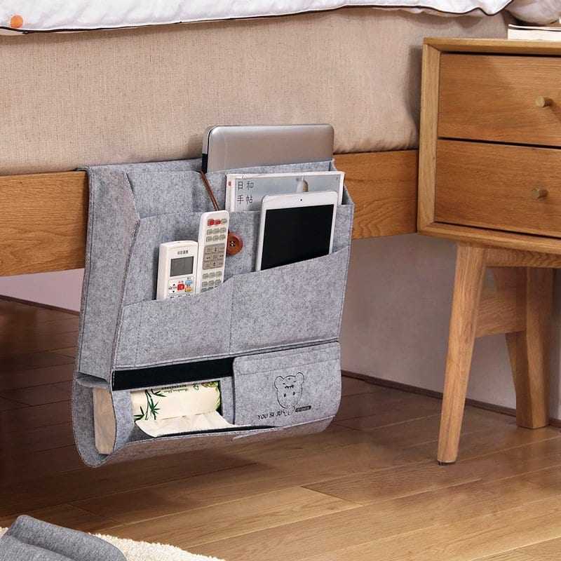 Bedside Storage Bag Caddy Hanging Organizer