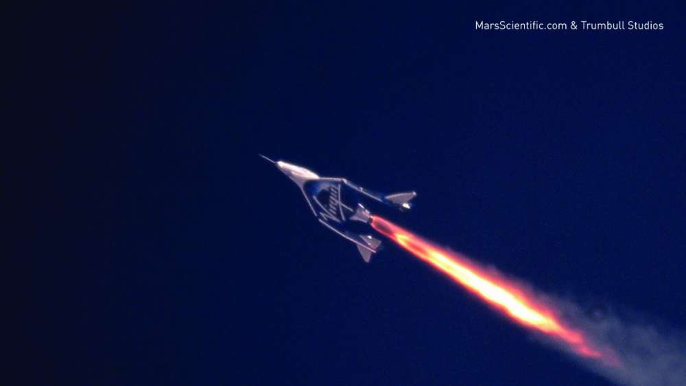 Ταχύτητα Mach 2.47 για το αερόχημα Virgin Galactic
