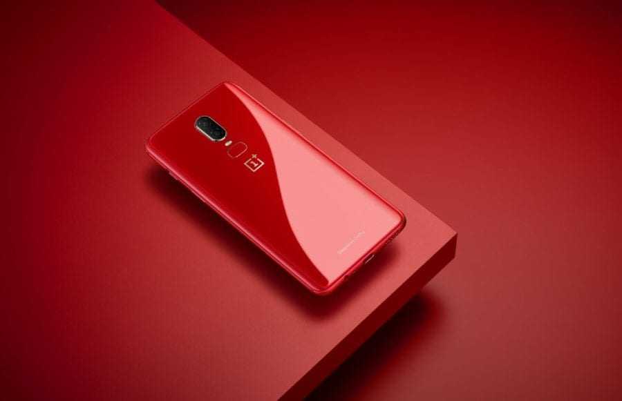 Amber Red OnePlus 6