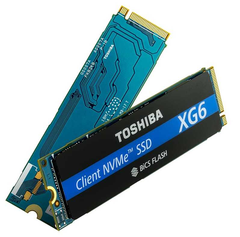 Νέα ταχύτατα Toshiba XG6 NVMe SSDs