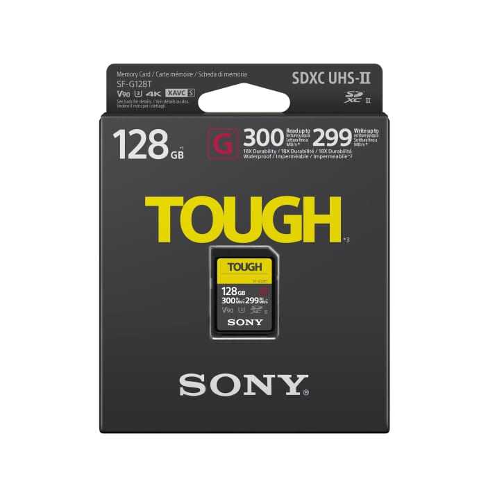 Οι νέες Sony SF-G series TOUGH SD κάρτες