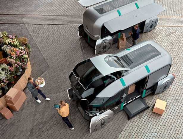 Renault EZ-PRO Autonomous Urban Delivery Robo-Vehicle