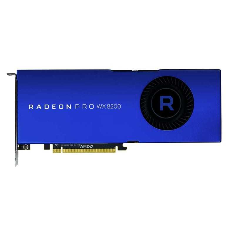 AMD Radeon™ Pro WX 8200 Workstation Graphics