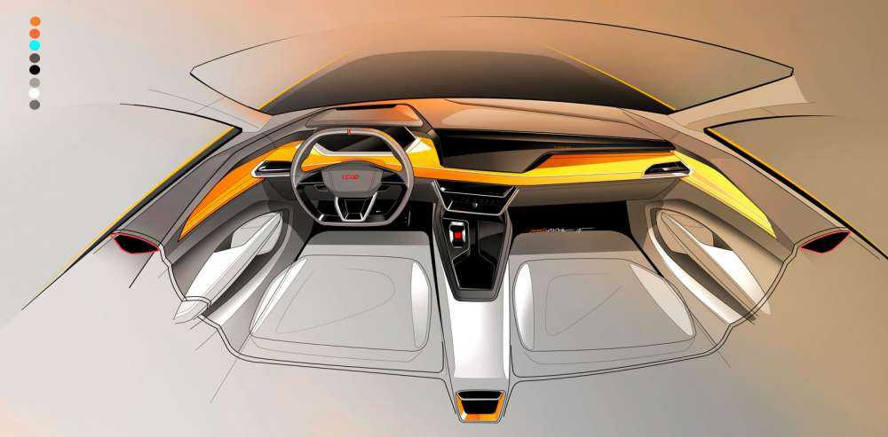 Audi e-tron GT Concept Design Sketches