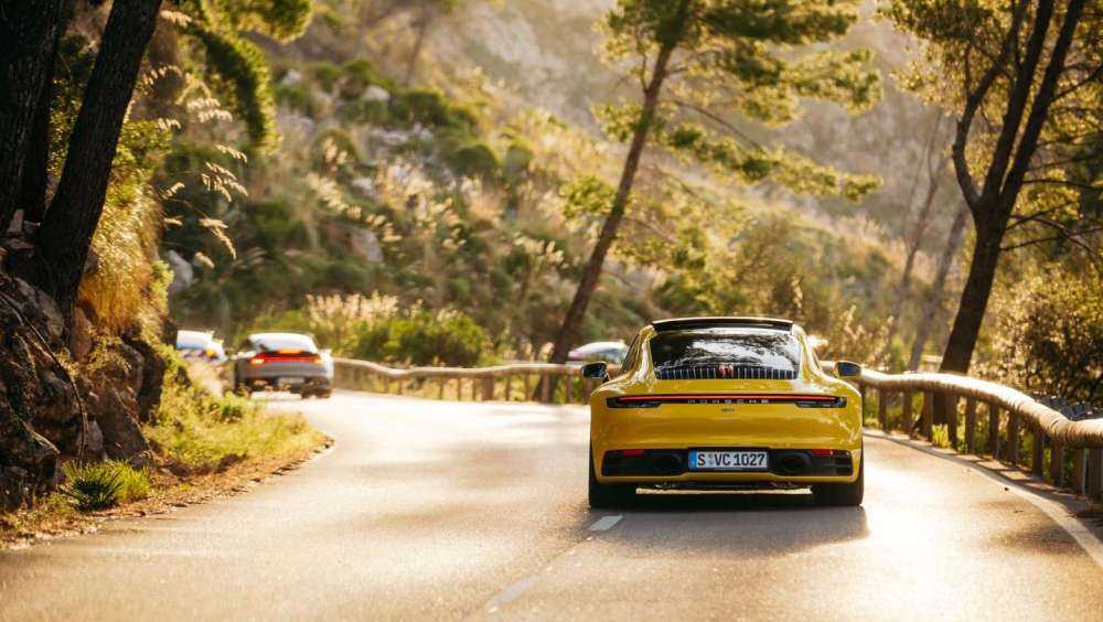 Porsche 911 in the Alps