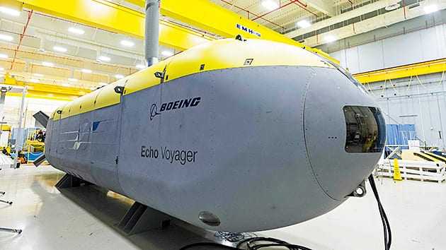 Boeing Orca Robotic Subs