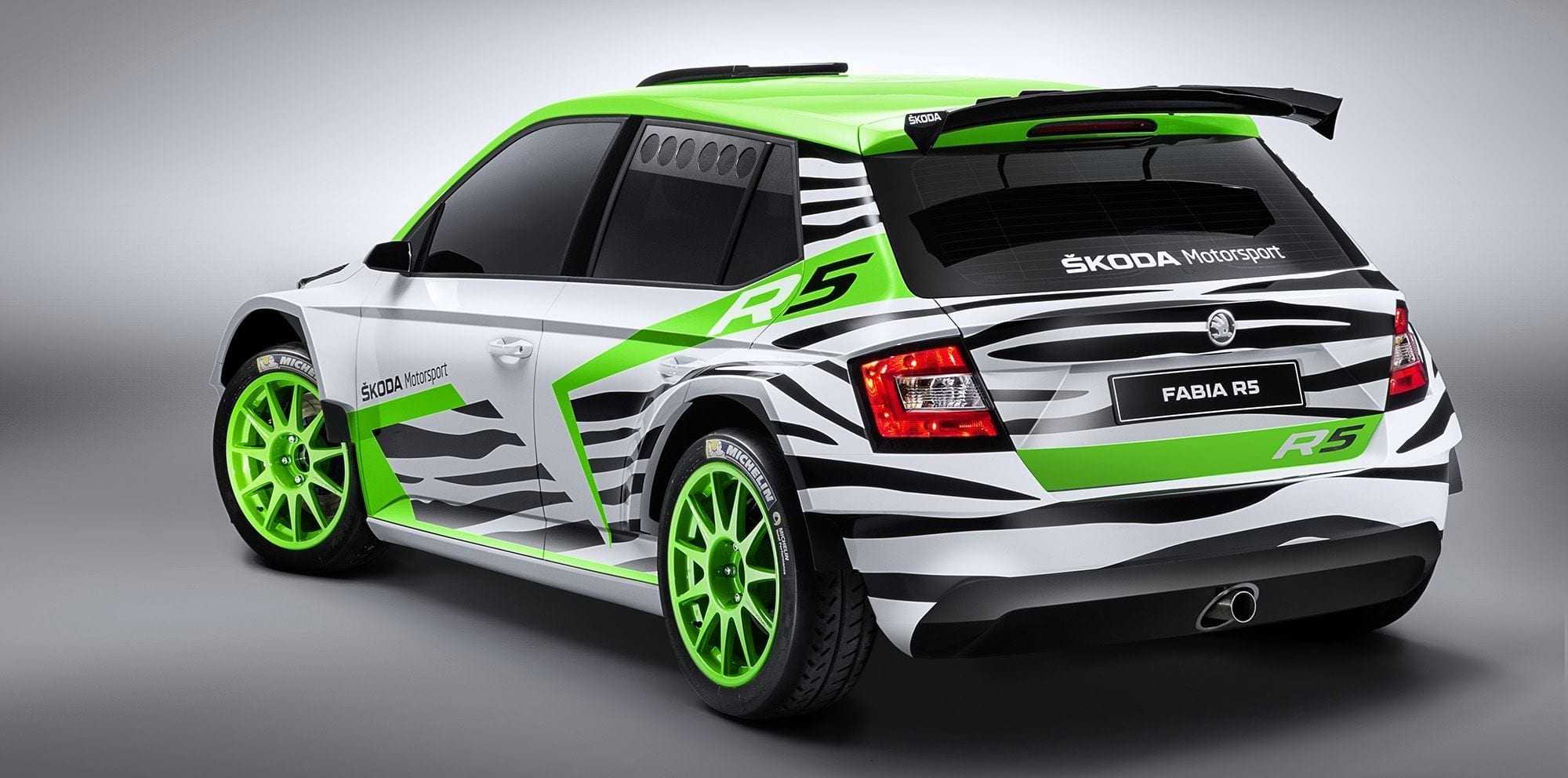 Škoda Fabia R5 EVO Truck Premiere
