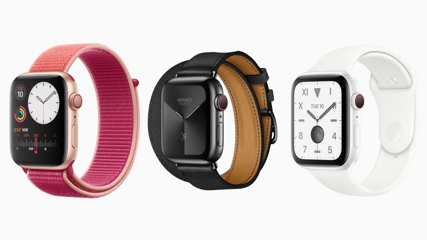 Τα νέα Apple Watch Series 5